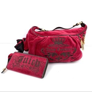 Juicy Couture Shoulder Bag & Wallet Authentic